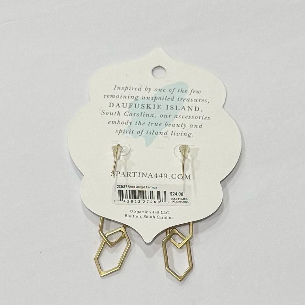 Spartina 449 Rhett Dangle Earrings - Picture 2 of 3